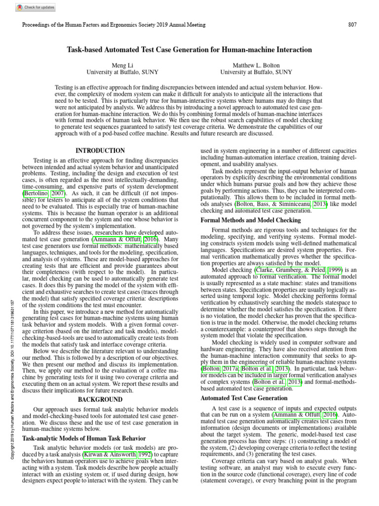Task-Based Automated Test Case Generation For Human-Machine Interaction ...