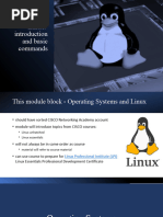 01 Linux Intro and Basic Commands