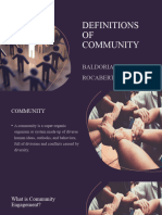 Def of Community