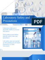 Week 1 - Laboratory Safety and Precautions