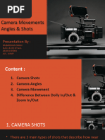 Camera Shot Angles and Sizes Guide | PDF | Close Up | Camera