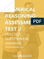 Richard McMunns Aptitude Vault Numerical Reasoning Test 2