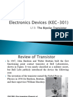 L13-The Bipolar Transistor