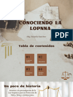 Conociendo La Lopnna