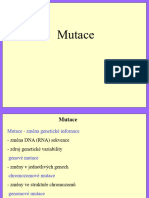 Mutace