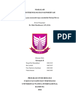 MAKALAH Kelompok II - Bioteknologi Dan Konservasi