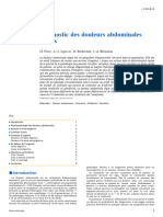 Diagnostic Des Douleurs Abdominales Aigues (EMC) 2010