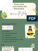 Rumus Untuk Mencari Median Data Berkelompok