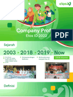 Company Profile Etos ID 2022