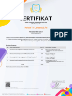 Sertifikat Diklat Onlin BestPractice P5