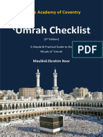 Umrah Checklist 3rd Edition