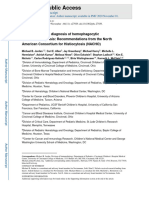 Challenges in The Diagnosis of Hemophagocytic Lymphohistiocytosis Recommendations From The North American Consortium For Histiocytosis NACHO