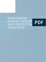 Pages From SC Annual Report 2021 - Maintaining Market Integrity and Protecting Investors