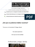 Exploración Neuropsicológica de Enfermedades Específicas 1-10-2017