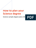 Plan Your Science Degree