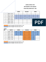 Jadwal Pjok