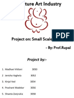 Project On: Small Scale Industry: - By: Prof - Rupal