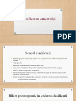 7 Clasificare Cancerului - Prof Nagy 2019