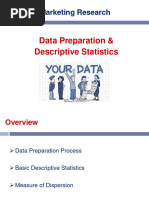 Data Preperation and SPSS Intro