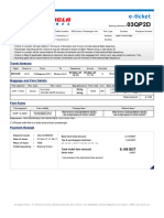 Flight Itinerary