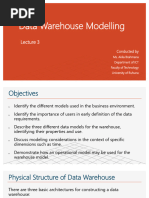 Lecture 3 Data Warehouse Modelling