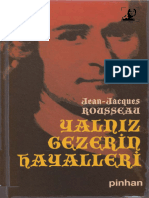 Jean Jacques Rousseau - Yalnız Gezerin Hayalleri-Pinhan Yayıncılık (2011)