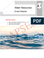 APSEd Global Water Resources Self Read Material Lyst4423