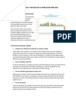Aspectos Economicos y Sociales de La Poblacion Peruana