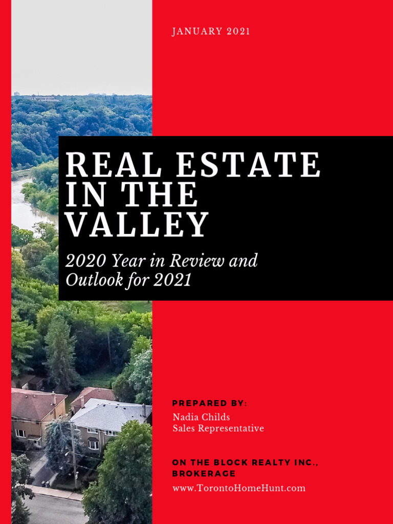 2020 Valley Real Estate Review and Market Outlook PDF Prices