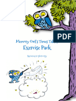 Memory Owl Exercise Booklet