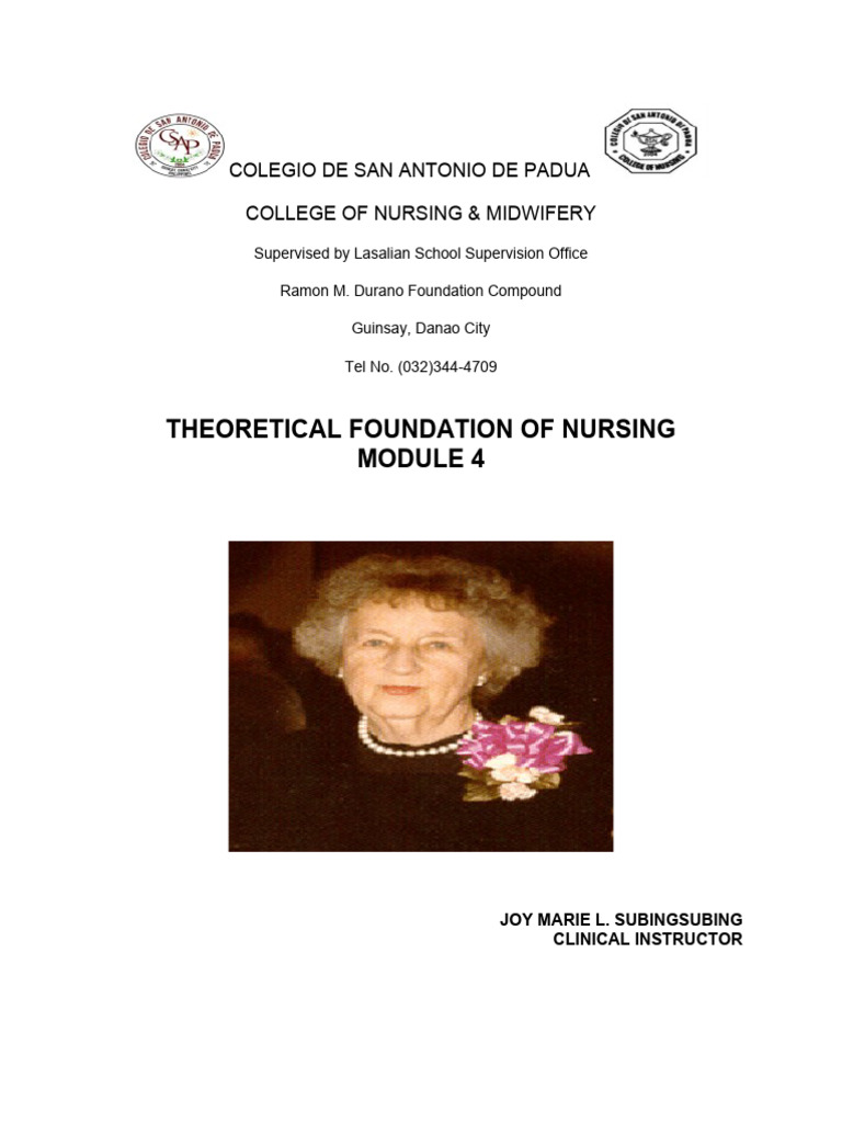 Virginia henderson nursing theory new pdf nursing health care