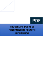 PDF Ejercicios Resalto Hidraulico - Compress