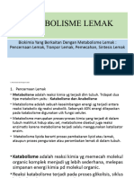 Biokimia Metabolisme Lemak s1 Okt Oke 22