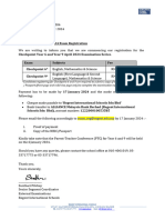 004 Letter To Parents - Checkpoint April 2024 Exam Registration