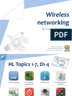 Wireless Networking: IB Computer Science
