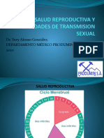 Salud Reproductiva Y Enfermedades de Transmision Sexual: Dr. Yury Alonso González. Departamento Médico Produmin S.A. 2020