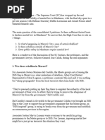 SC Oral Arguments On Martial Law in Mindanao