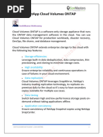 NetApp ONTAP Cloud Volumes