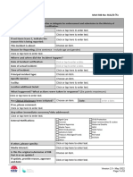 Template Reportable Incident Brief