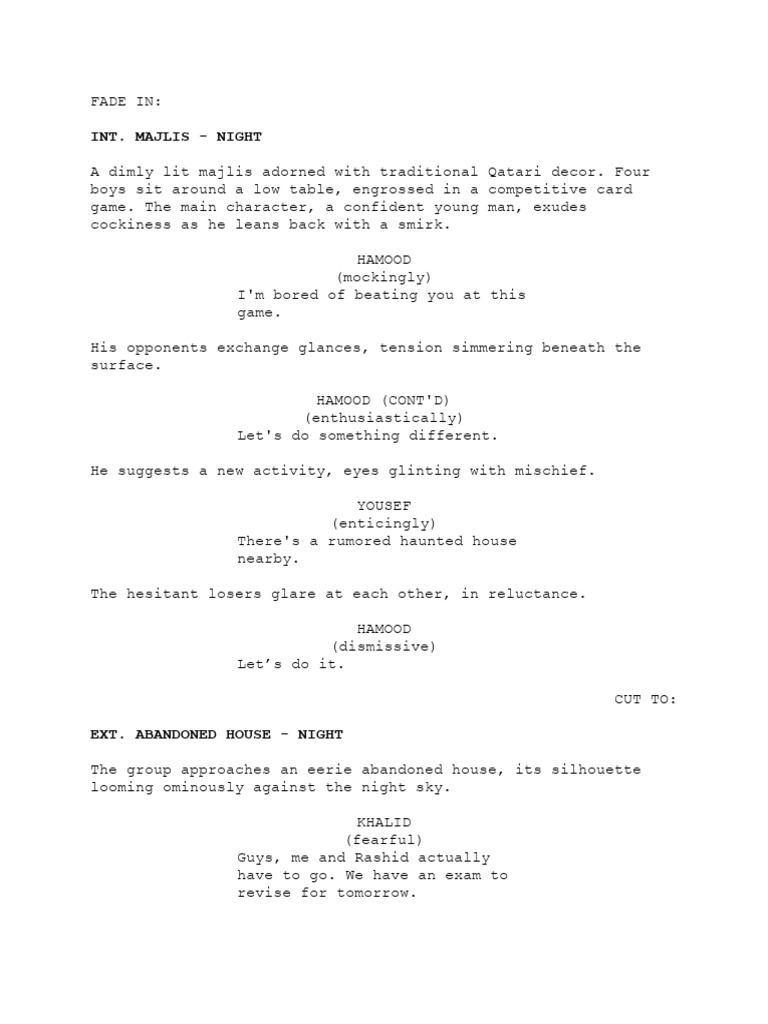 Yousef Script | PDF