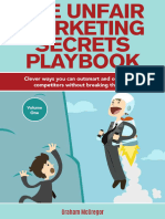 The Unfair Marketing Secrets Playbook Volume One