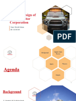 Process Design of Toyota Motor Corporation