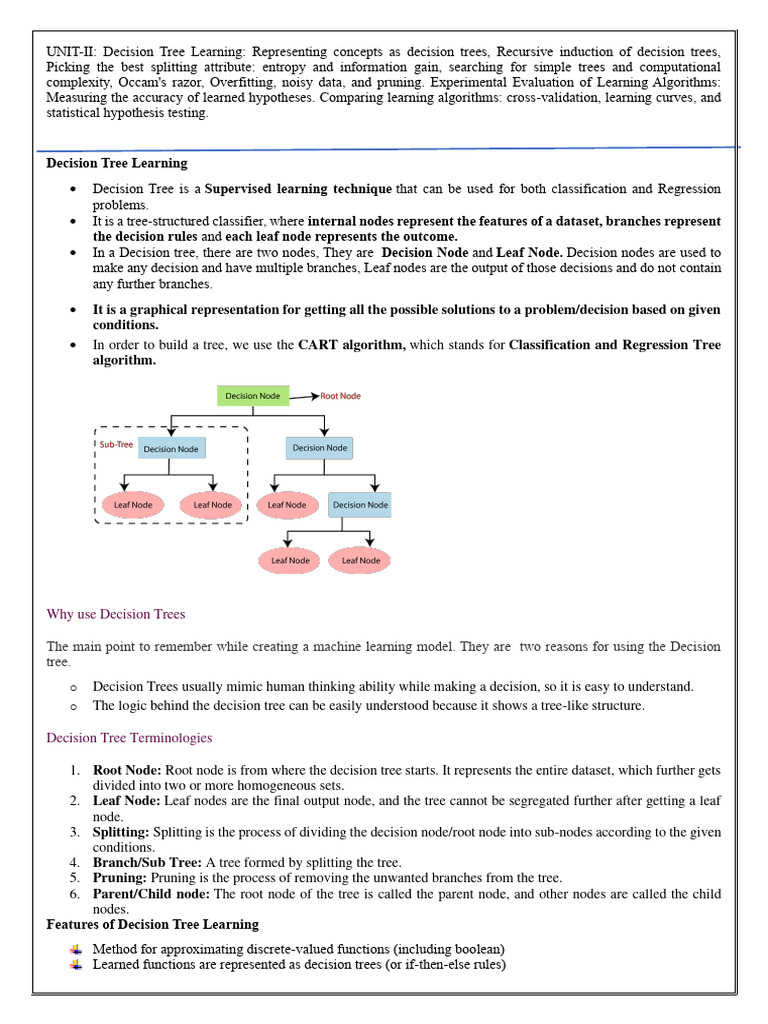 Occam's Razor in Decision Trees | PDF | Machine Learning | Occam's Razor