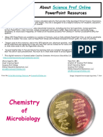 Chemistry of Microbiology Lecture PowerPoint VMCCT