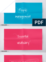 People Management Essential Vocabulary