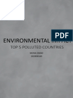 Top 5 Polluted Countries