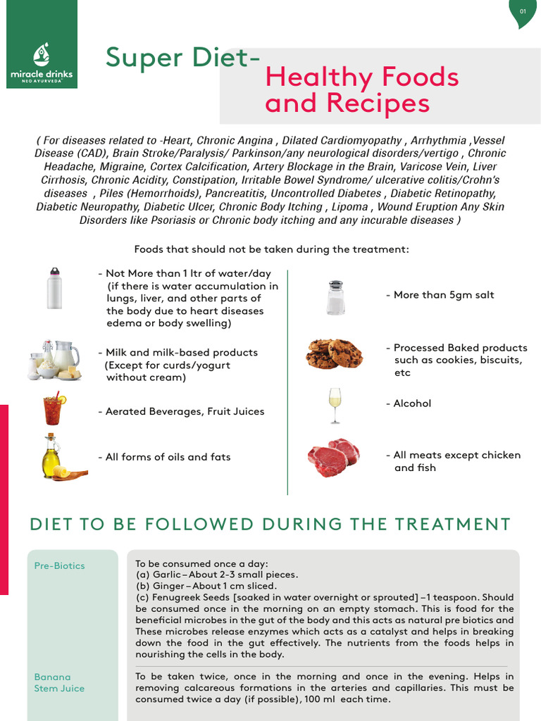 Heart & Kidney-Friendly Diet Guide | PDF | Curry | Food And Drink