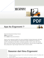 Ergonomic Checkpoint