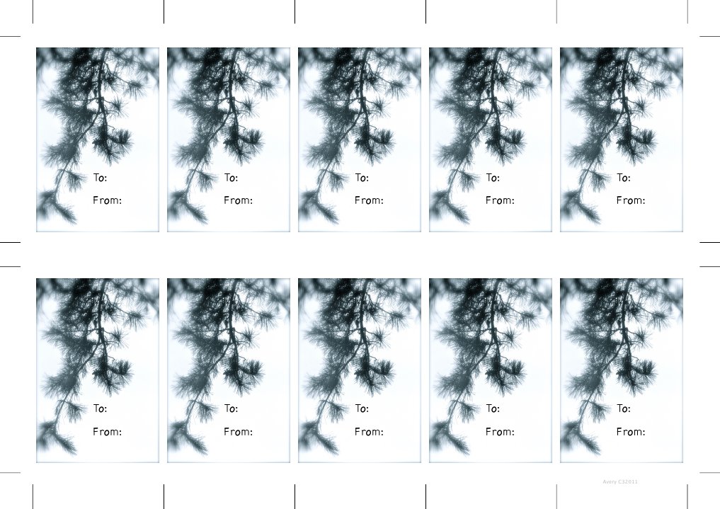 Tree Gift Tags 11 | PDF