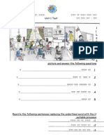 Unit 1 Test May 17, 2021